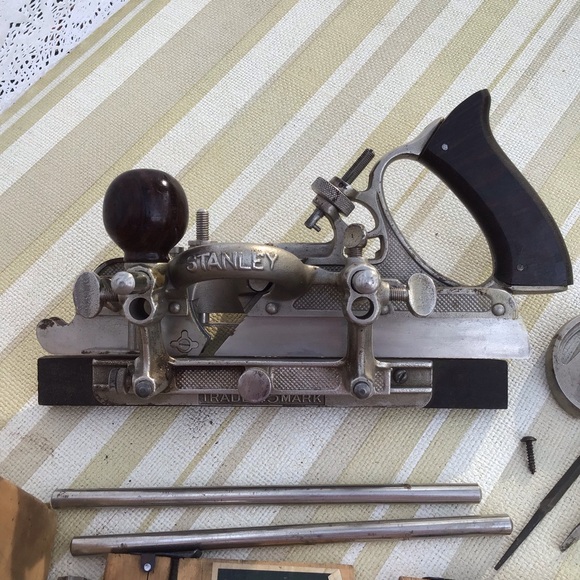Stanley hand plane 45 with blade packs one and two original box accessories etc - Picture 2 of 9